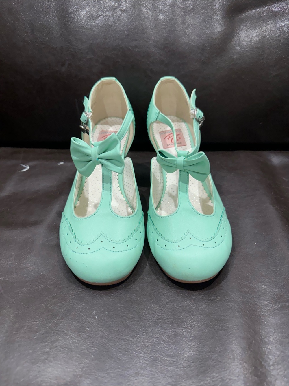Pin Up Couture Flapper-11 T-strap pumps sz 10 | retro